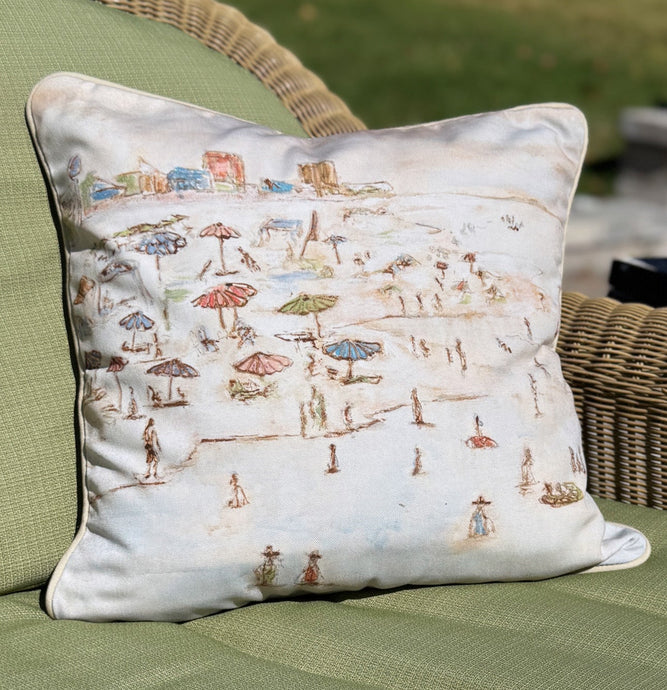 Pre-order “Waiting for the Blues” Pillow