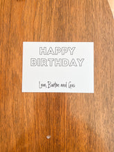 Load image into Gallery viewer, Color Me! Kids Birthday Cards