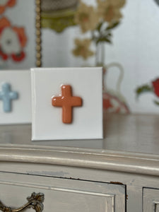 Prayer Cross - Canvas Block