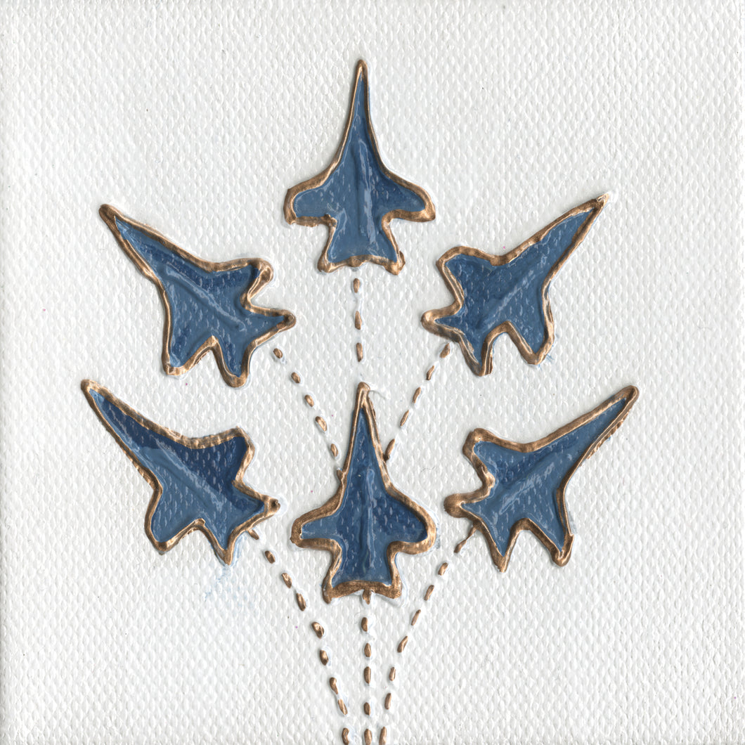 Blues mini painting