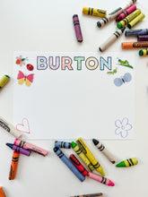 Load image into Gallery viewer, Color Me! Kids Stationery