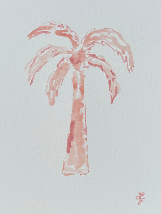 Pink Palm I