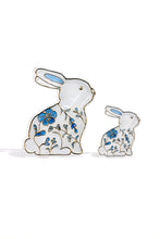 Load image into Gallery viewer, Blue Chinoiserie Bunny