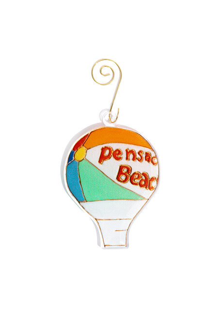 Pensacola Beach Ball | Acrylic Ornament
