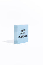 Load image into Gallery viewer, Prayer Cross - Blue Acrylic Block