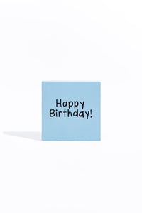 Put a Bow On It - Blue Acrylic Block