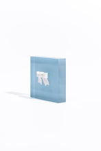 Load image into Gallery viewer, Put a Bow On It - Blue Acrylic Block