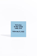 Load image into Gallery viewer, Put a Bow On It - Blue Acrylic Block
