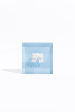 Load image into Gallery viewer, Put a Bow On It - Blue Acrylic Block