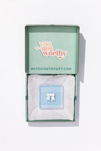 Load image into Gallery viewer, Put a Bow On It - Blue Acrylic Block