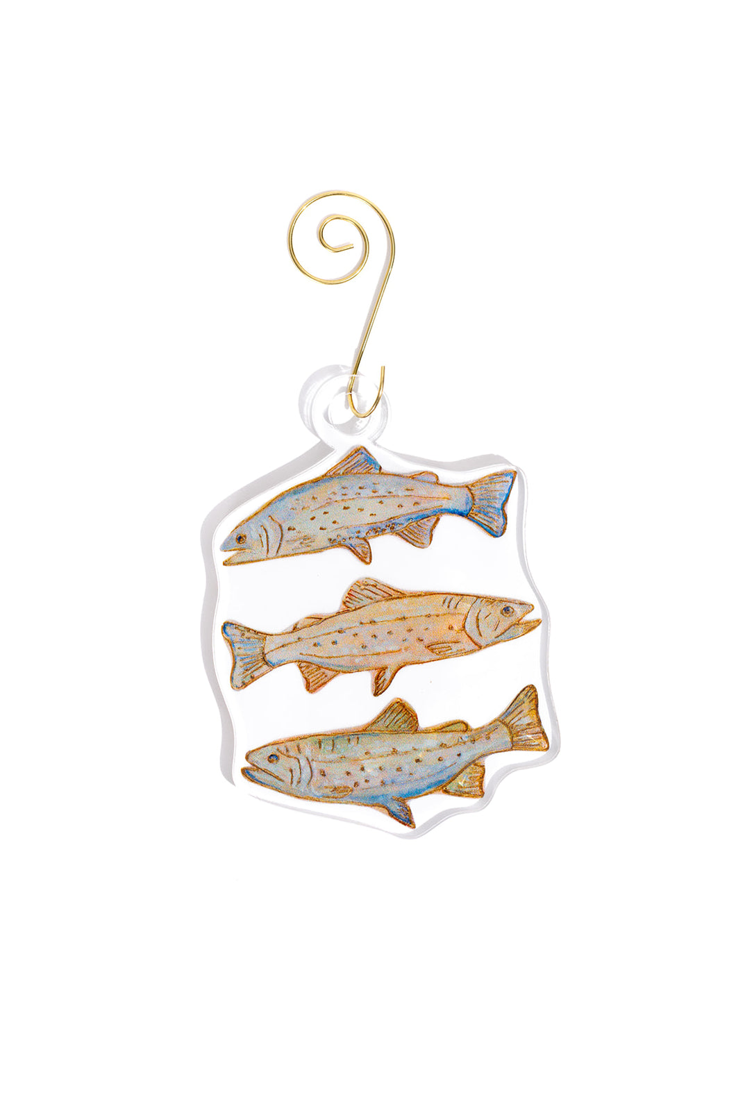 Three Fish | Acrylic Ornament