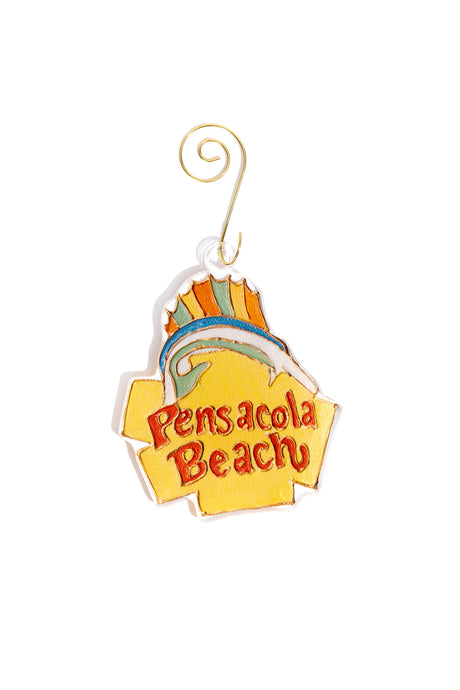 Pensacola Beach Sign | Acrylic Ornament