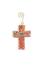 Load image into Gallery viewer, Love Cross | Acrylic Ornament (Pink)