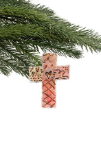 Load image into Gallery viewer, Love Cross | Acrylic Ornament (Pink)
