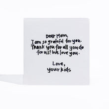 Load image into Gallery viewer, Prayer Cross - White Acrylic Block