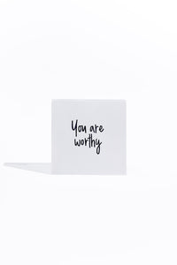 Put a Bow On It - White Acrylic Block