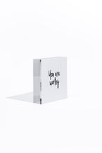 Load image into Gallery viewer, Put a Bow On It - White Acrylic Block