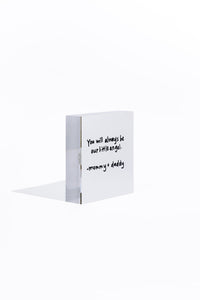 Put a Bow On It - White Acrylic Block